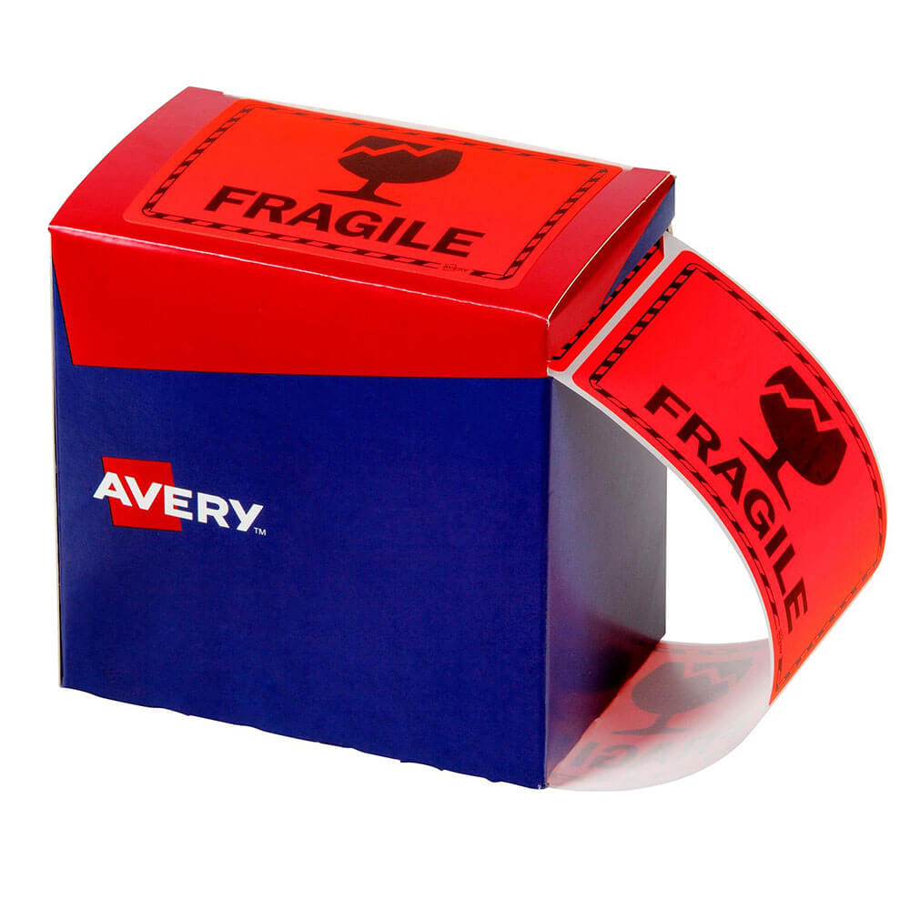 Avery Fragile Etiquetas 750pcs (75x99.6 mm)