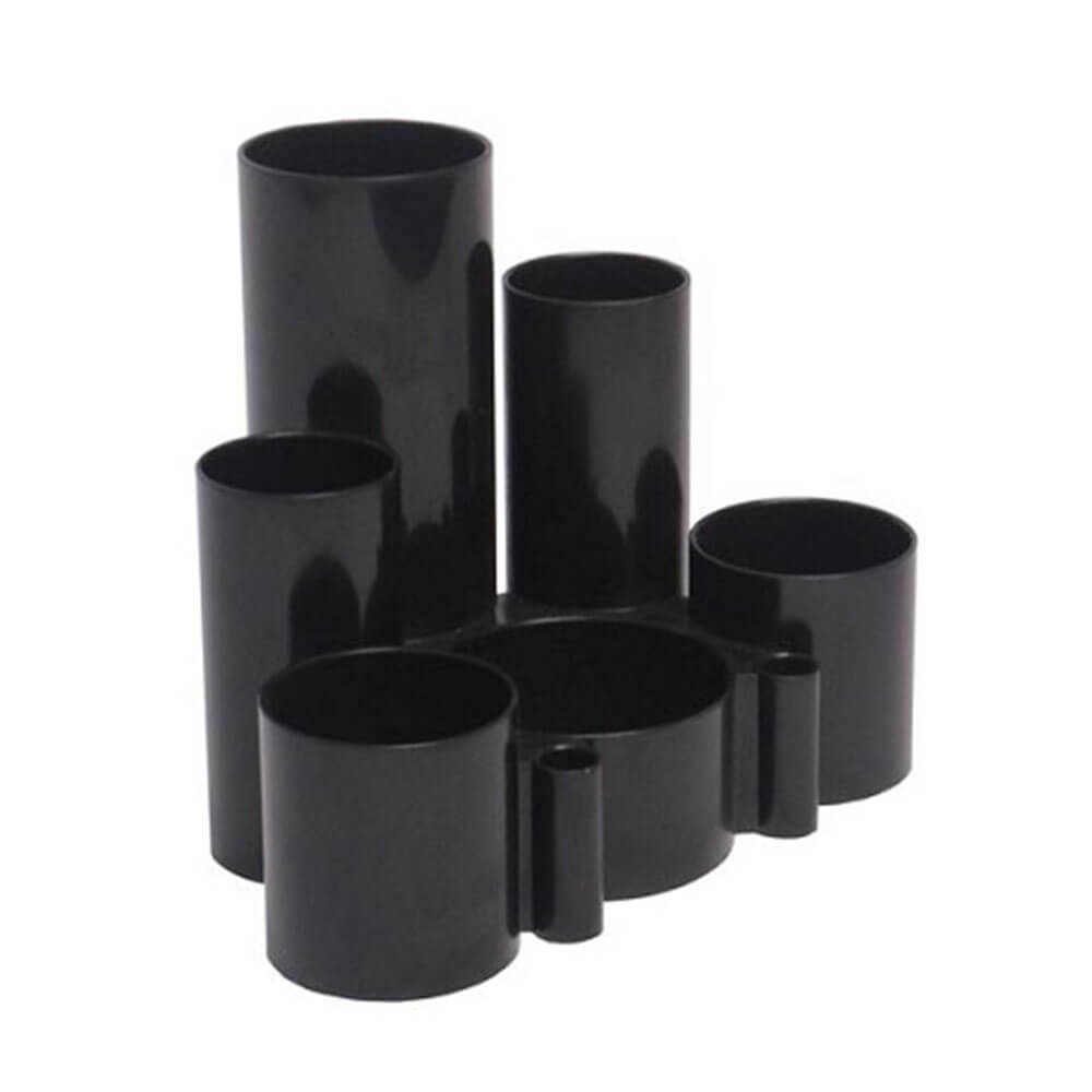 Italplast Desk Tidy Tubes arrangør (svart)