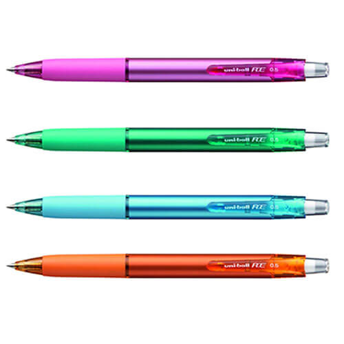 Uni-Ball Erasable Retractable Gel Ink Pen 0.5mm