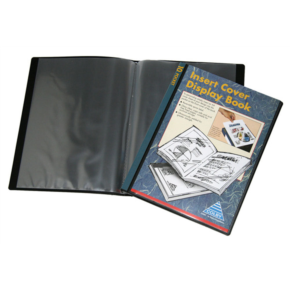 Colby 10-Pocket A4 Display Book 245a