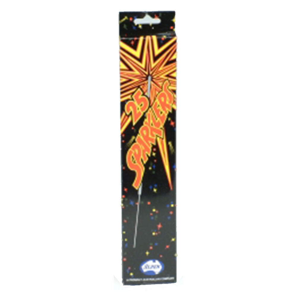 Alpen Birthday Sparklers 25cm (Pack of 25)