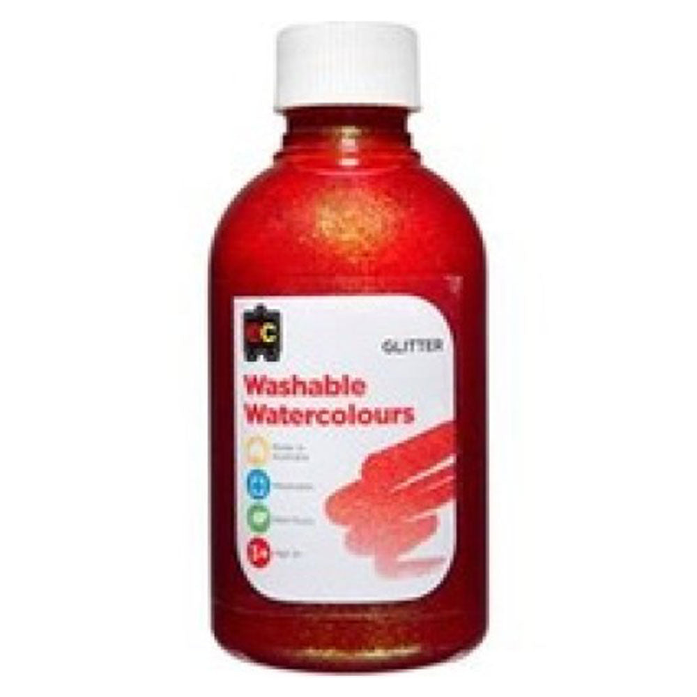 EC Washable glitter akvarellmaling 250 ml