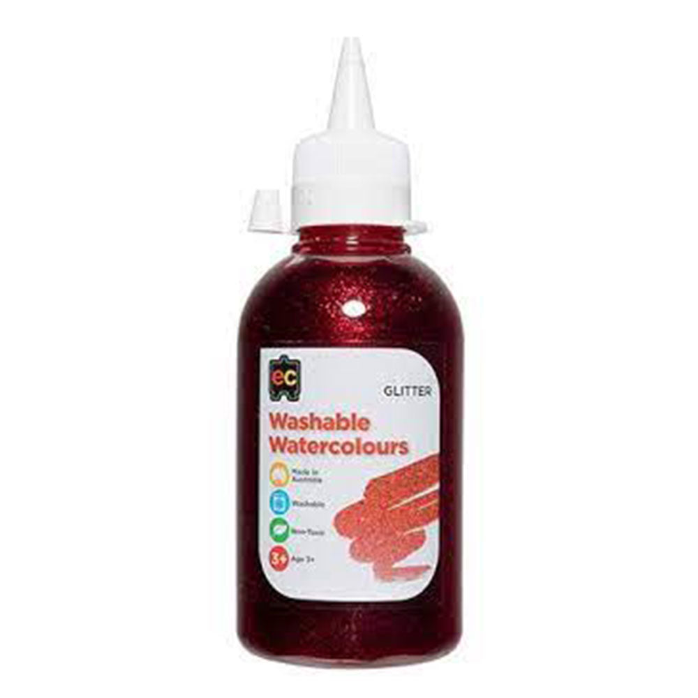 Pintura de acuarela con brillo lavable de EC 250 ml