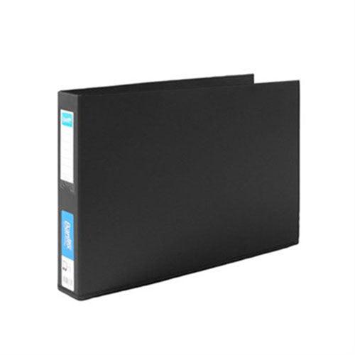 Bantex A3 Oblong Insert Binder 38mm (Black)