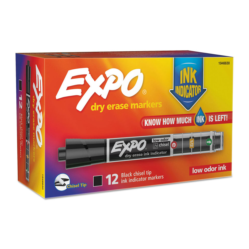 Expo beitel whiteboard marker inkt indicator 12 stcs