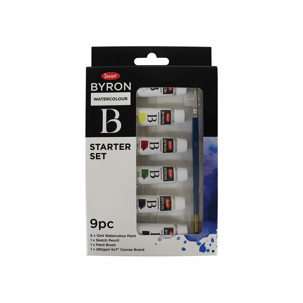 Jasart Byron Byron Paint Starter Set (paquete de 9)