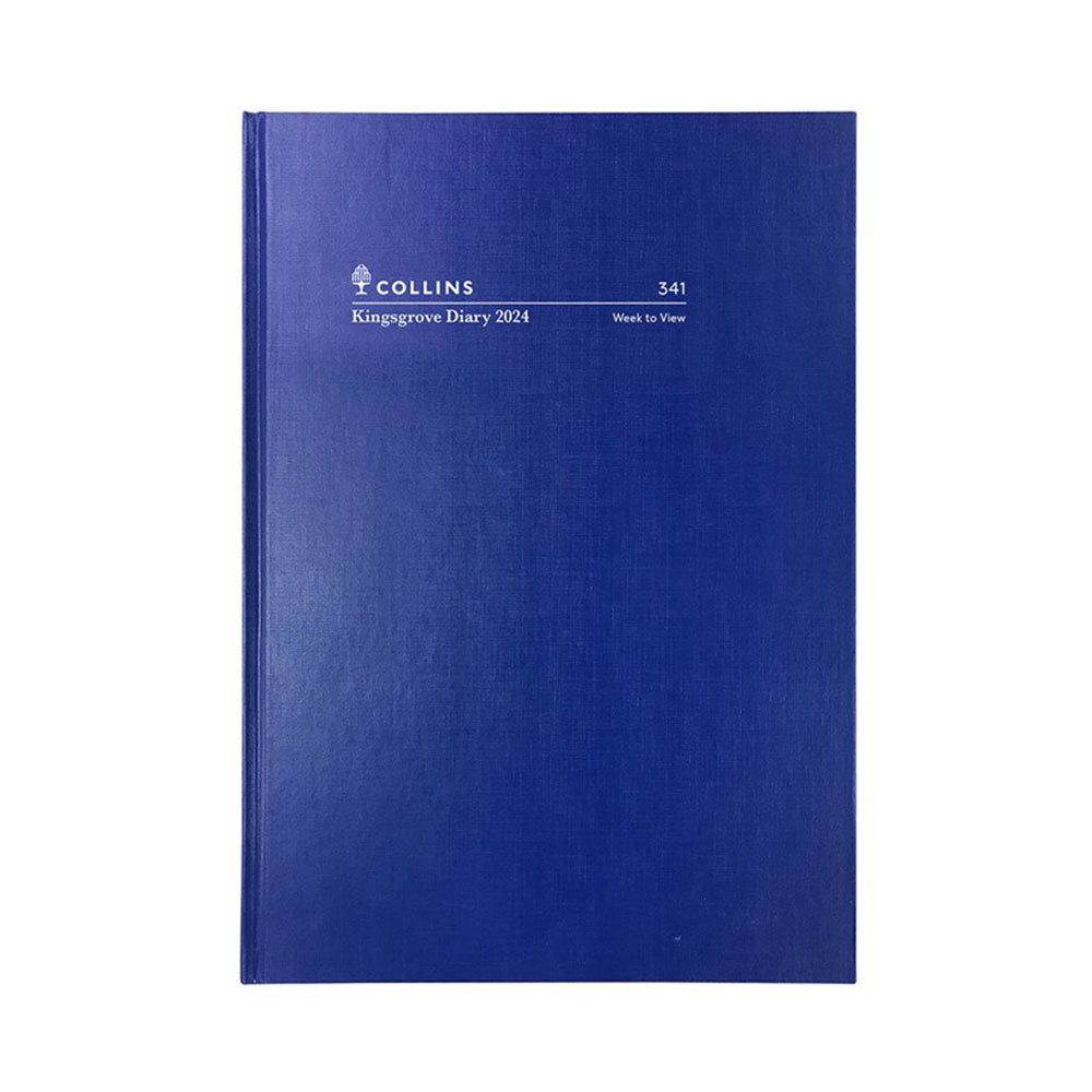 Collins Debden Kingsgrove A4 2024 Diary (Blue)