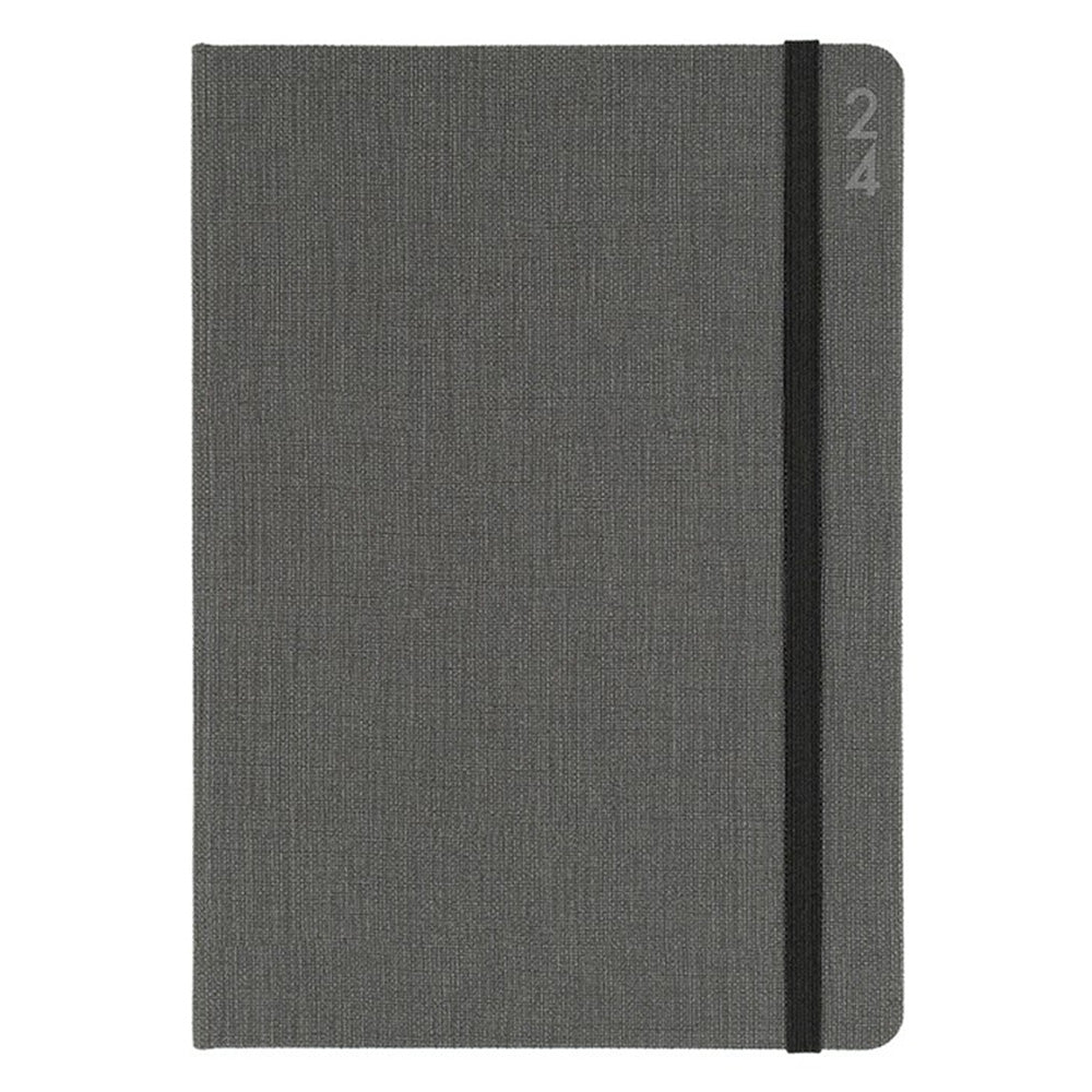 Debden Designer Textured Fabric A5 WTV 2024 Diary