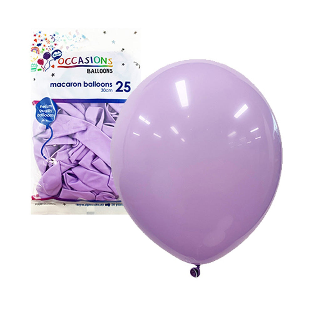 Alphen Macaron Pastel -ballonnen 30 cm (25 stcs)