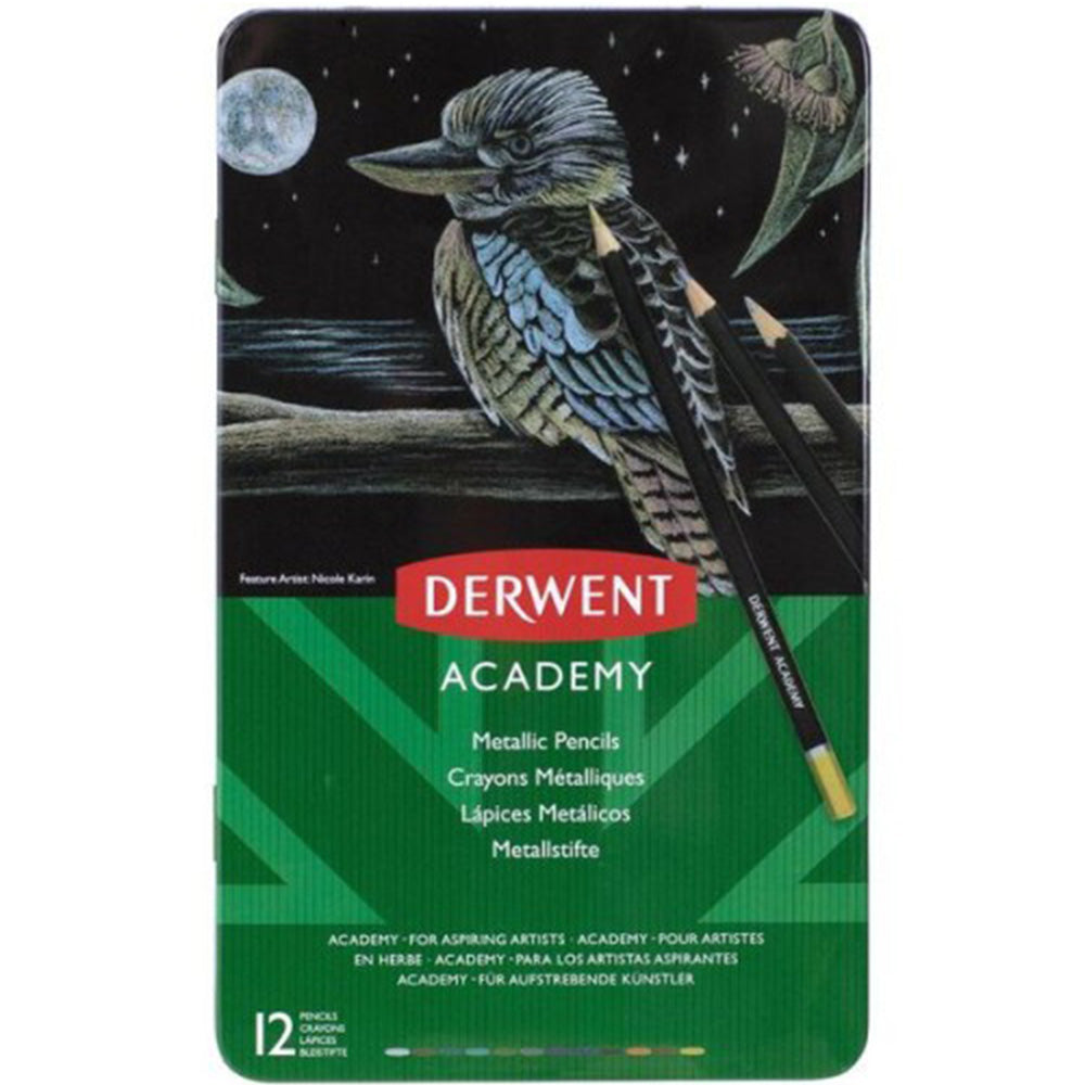 Derwent Academy Color Pencil (paquete de 12)