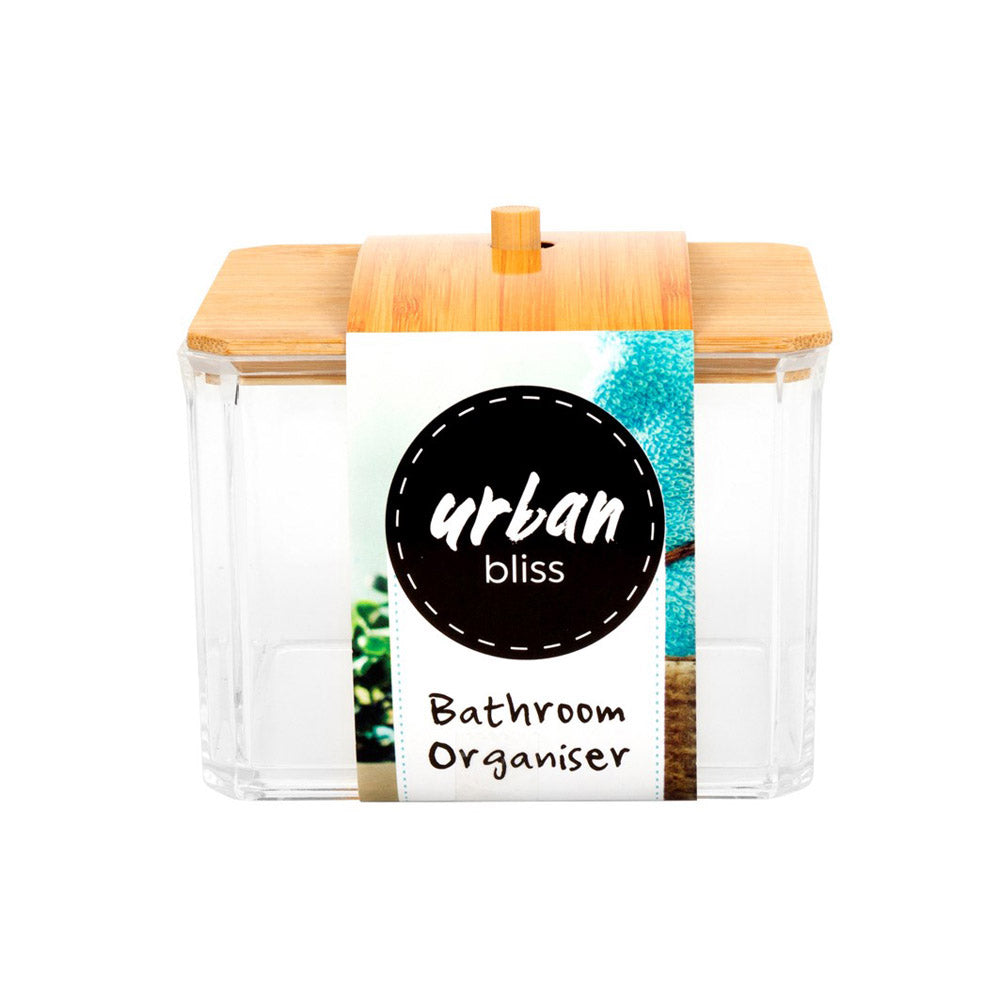 Urban Bliss Bamboo Lid Organizer (9x7x8cm)