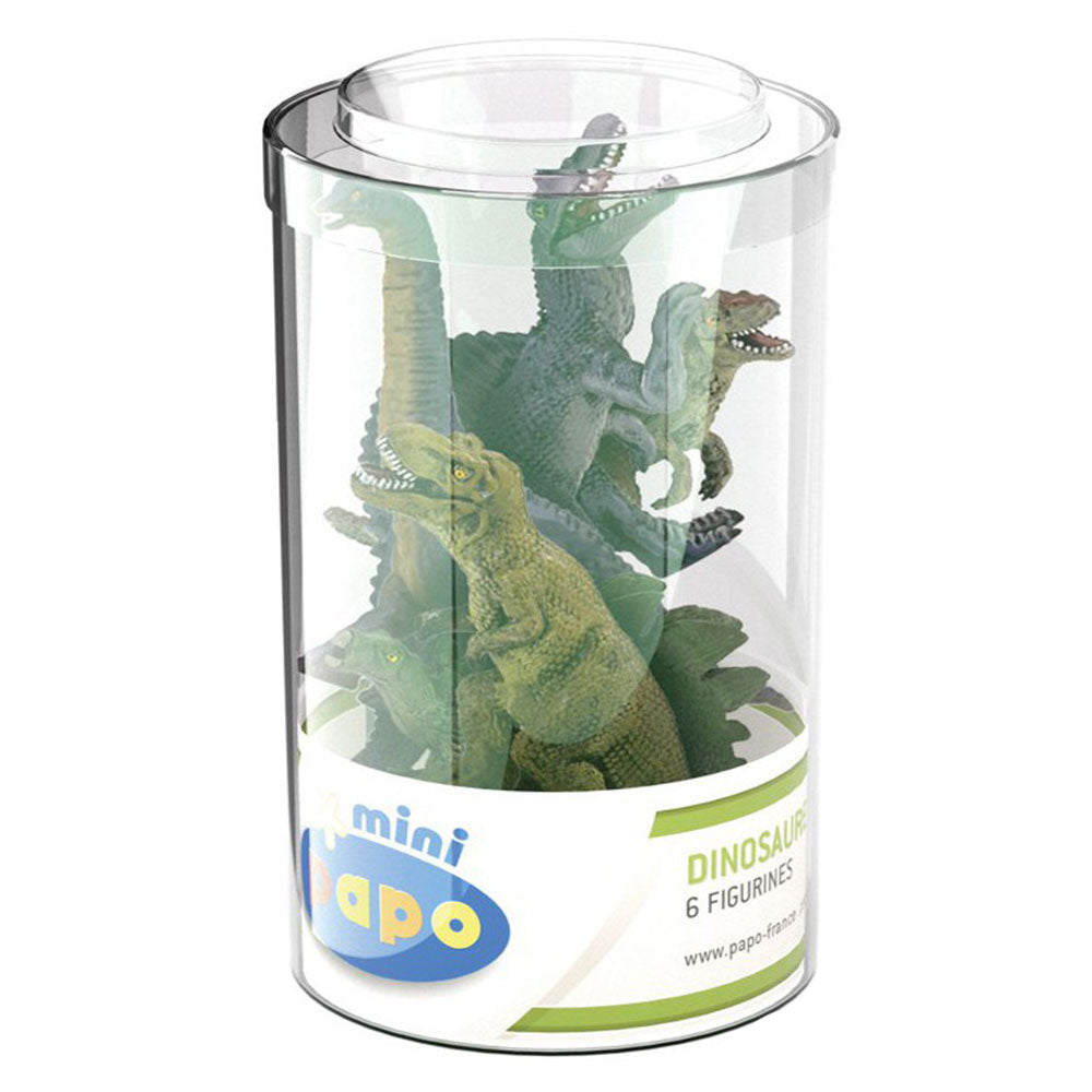  Papo Mini Plus Dinosaurier Figuren 6tlg