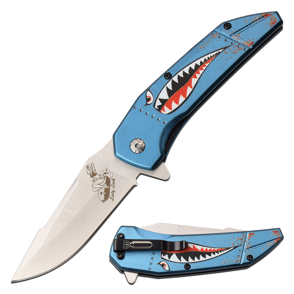 M-Tech USA Lady Luck Bomber Folding Knife