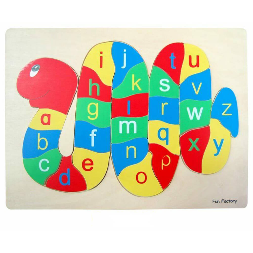  Fun Factory Holzpuzzle Alphabet