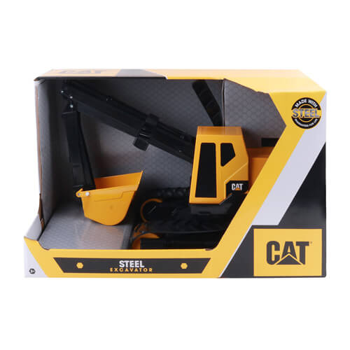 CAT Steel Mighty Excavator Toy