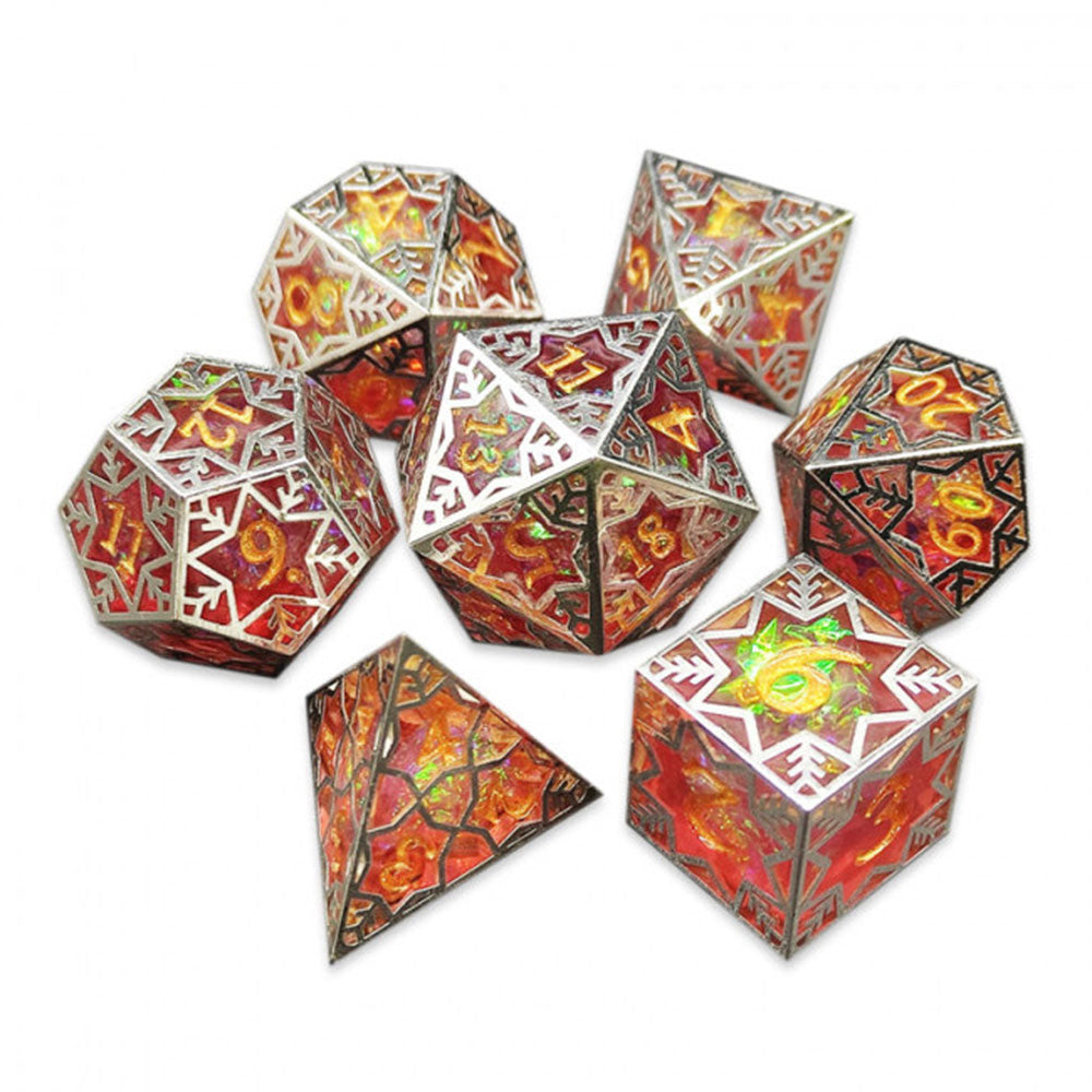 Tesseract 7 DICE de Tesseract Gilded