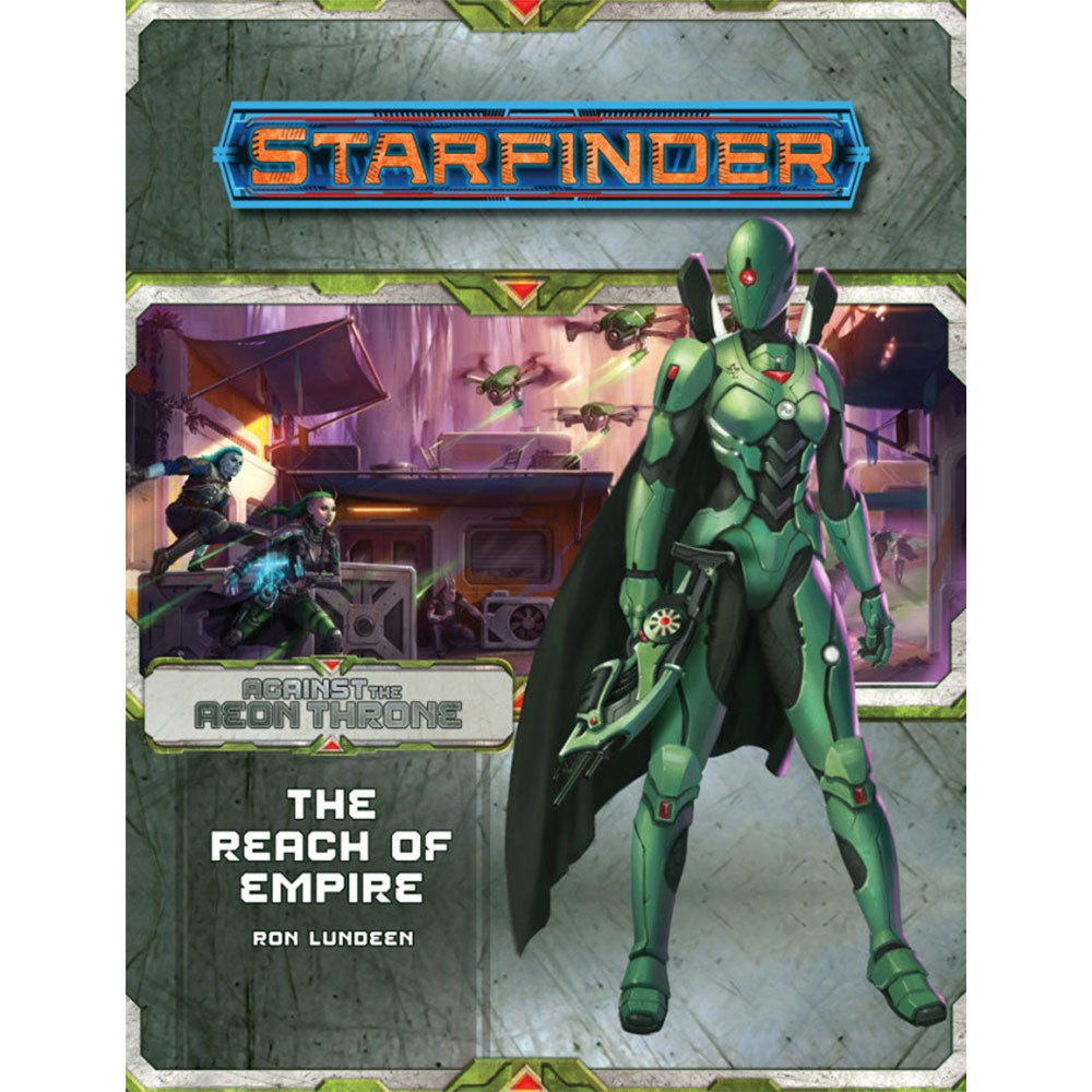 Starfinder tegen de Aeon Throne RPG