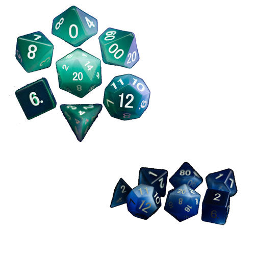 MDG Cat's Eye Polyhedral Dice Set 16mm