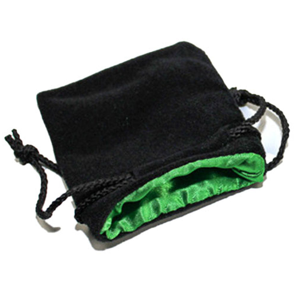 Koplow Small Velvet Dice Bag (zwart)