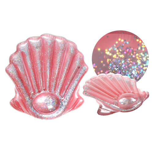 Holographic Glitter Clam Shell (Inflated:157x140cm)