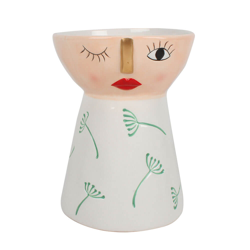 Alice Dolomite Face vaso