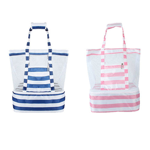 Hamptons 2-in-1 Beach Cooler Bag (46x42x19cm)