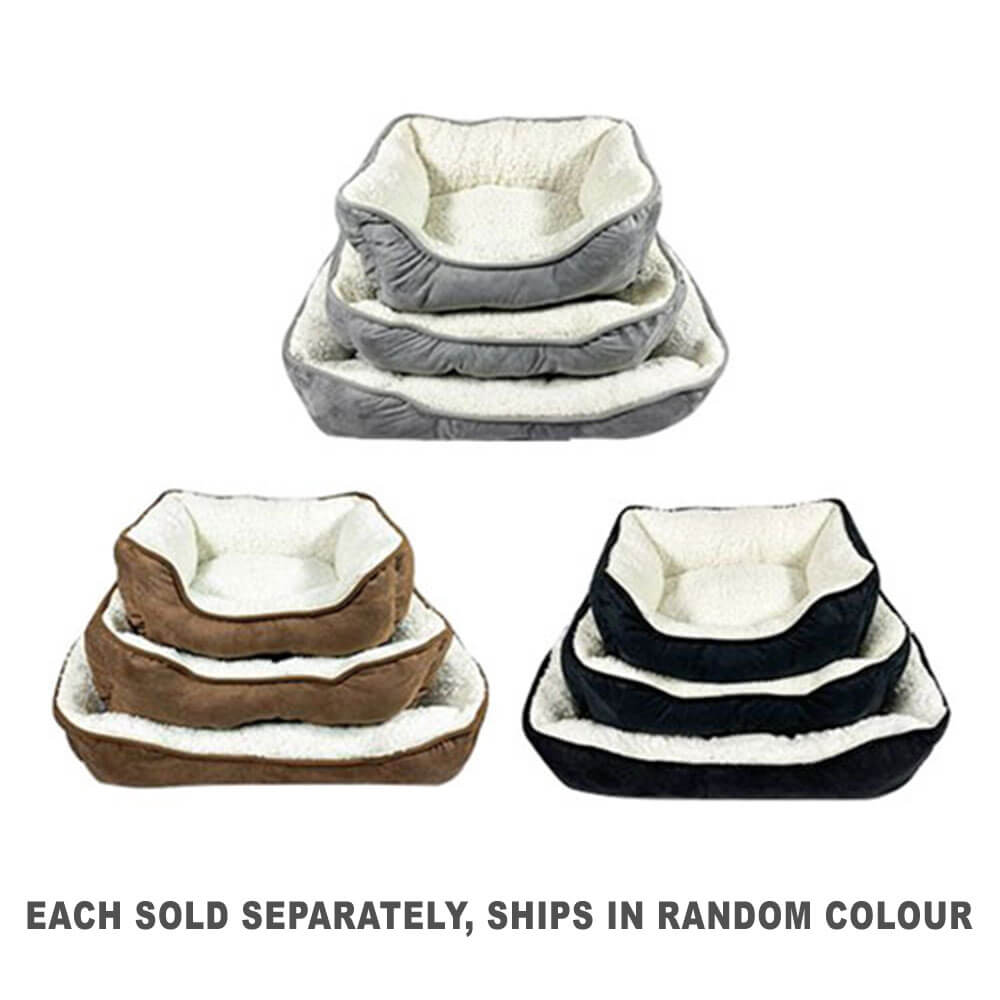 Ollie Luxe Sherpa Dog Bed (set van 3)