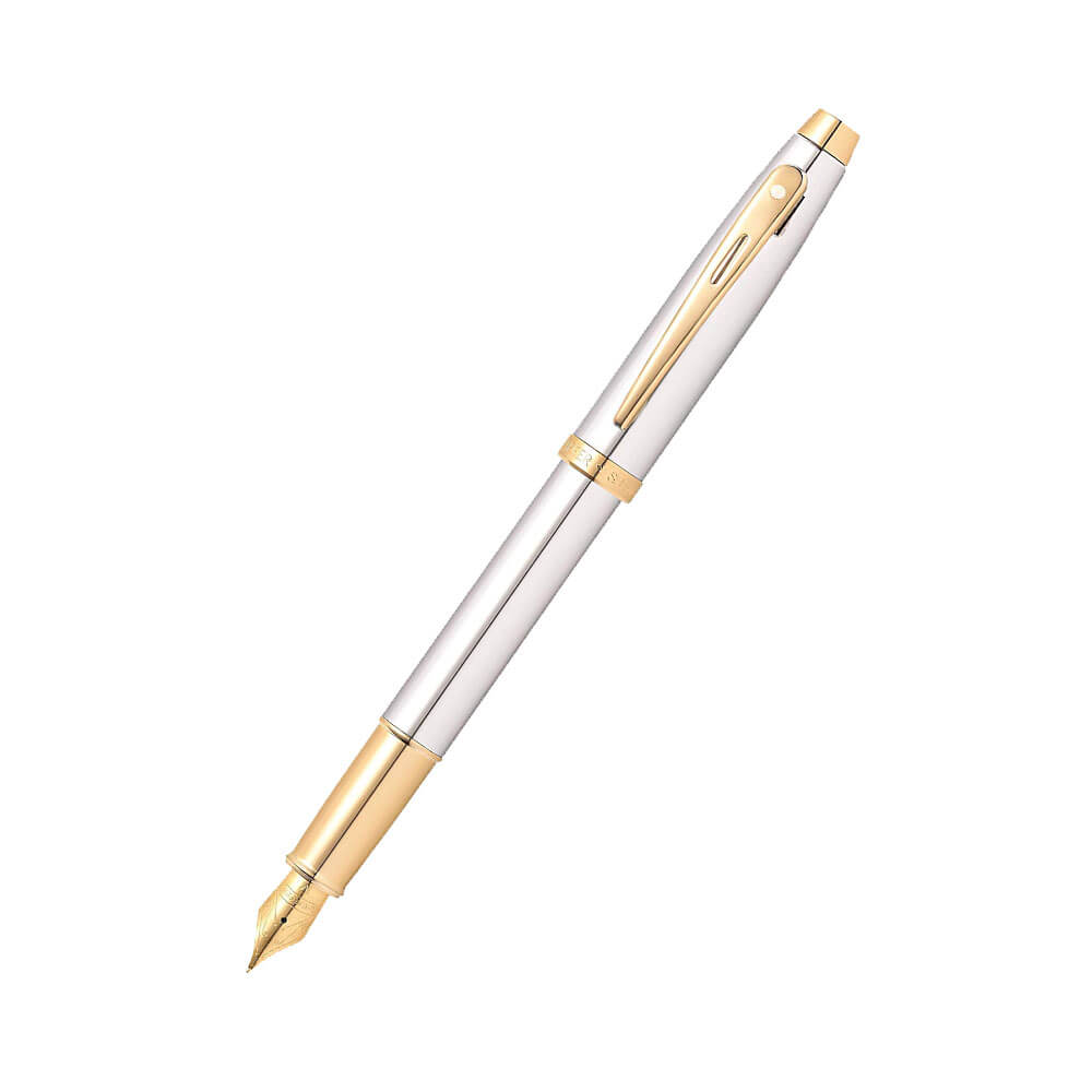 100 Chrome/Gold Trim Related Pen