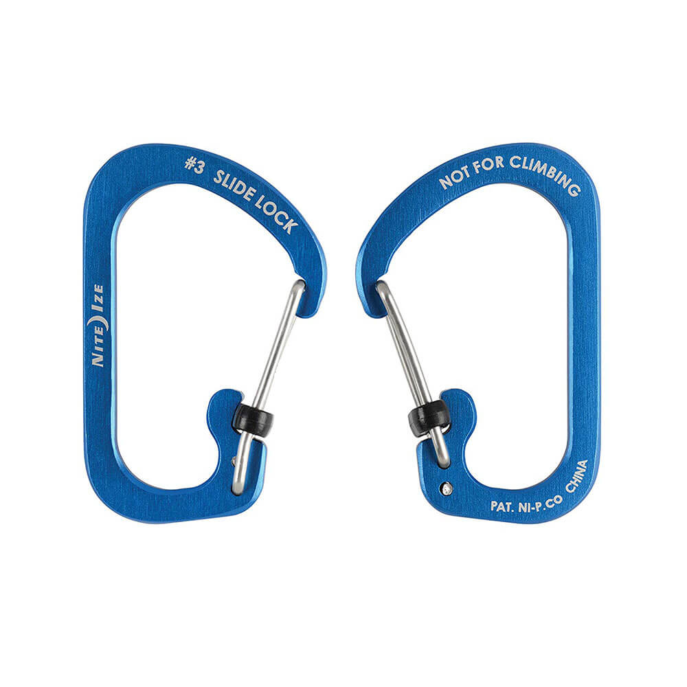 Slidelock Carabiner Aluminium