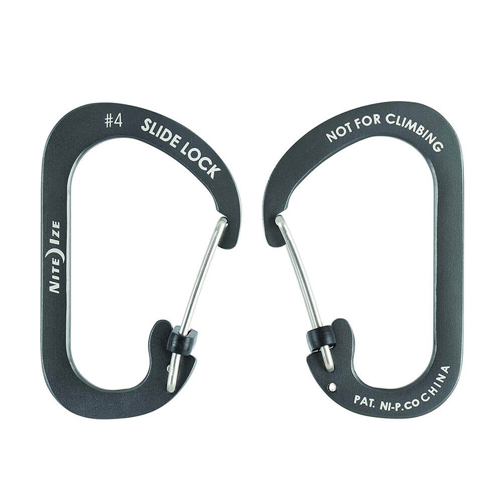 Slidelock Carabiner Aluminium