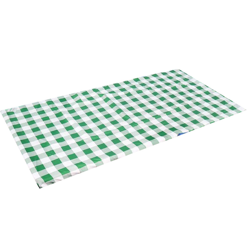 Tovaglia impermeabile del rettangolo di Gingham (120x90cm)