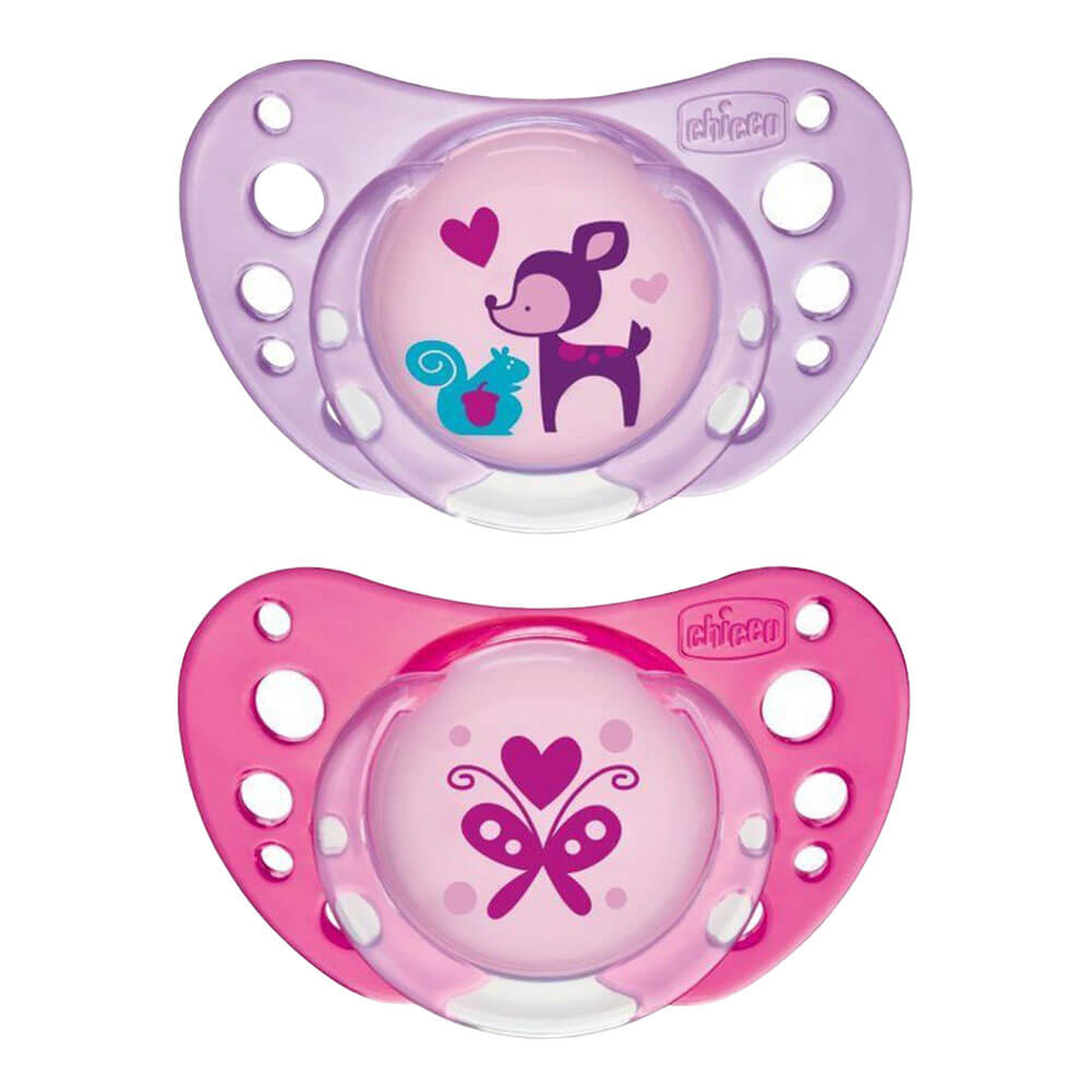 CICCO Latex Physio Air Rubber Pacifier 2pc (ragazza)