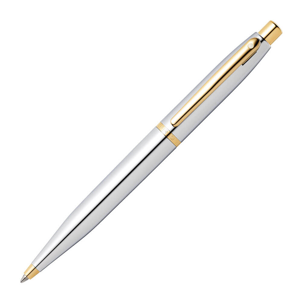 Sheaffer VFM krom pen med guld tone