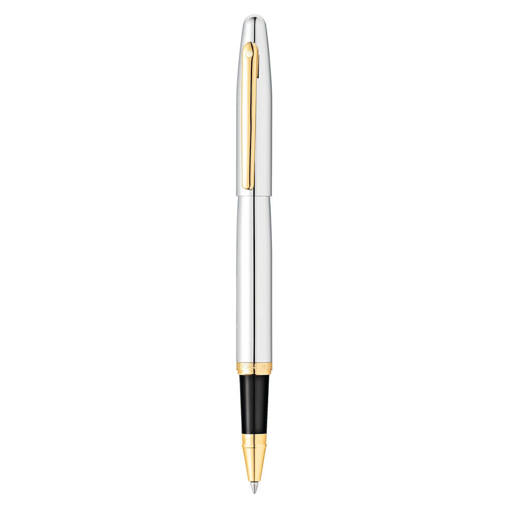 Sheaffer VFM Chrome Pen with Gold Tone