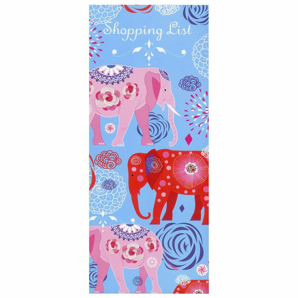 Elephant Parade Shopping List Notepad