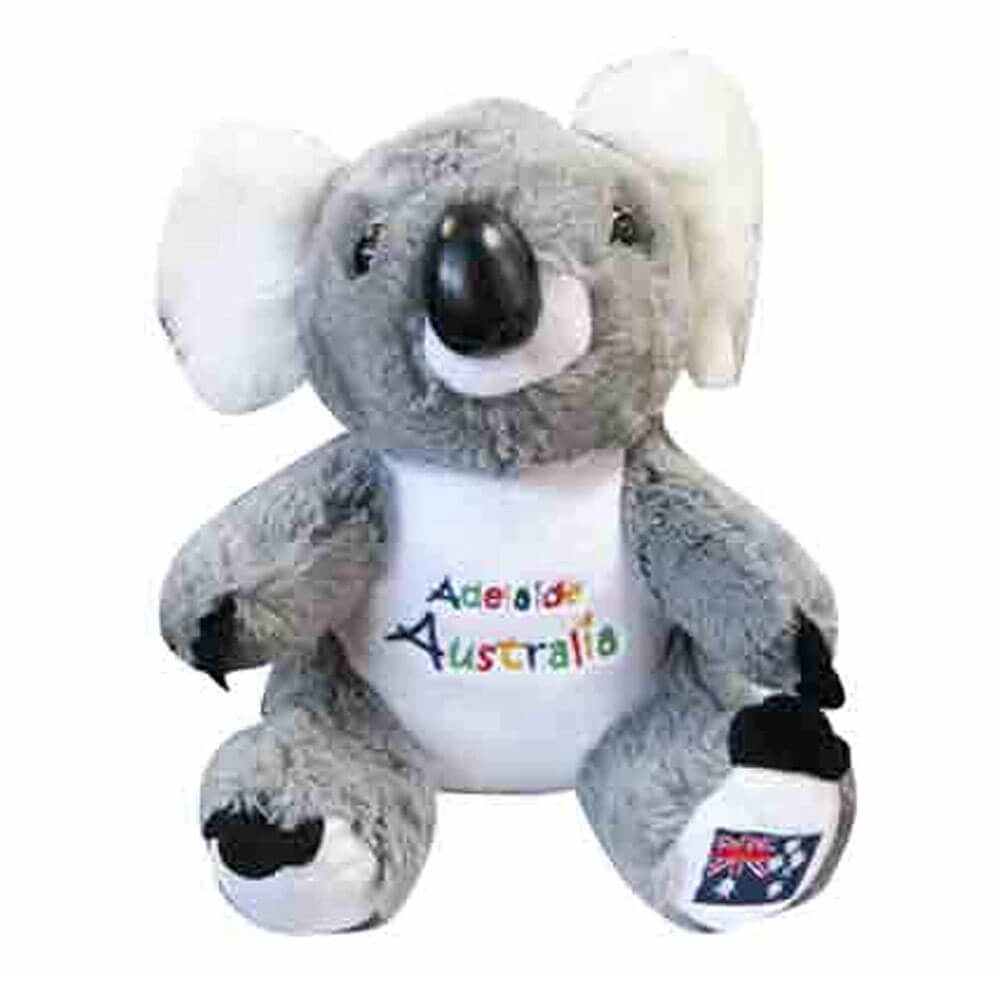 22 cm koala plysch w/ broderi