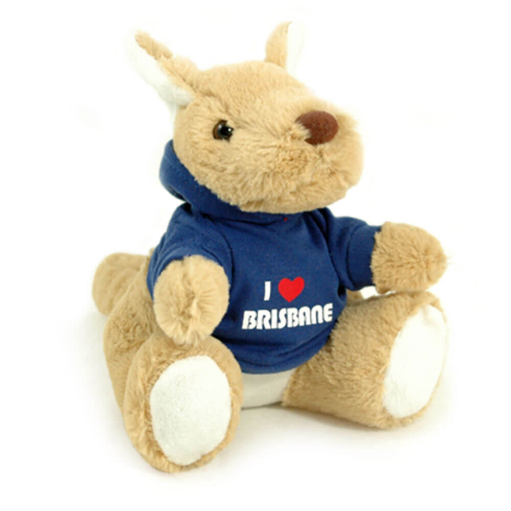 Kangaroo de 18 cm com moletom