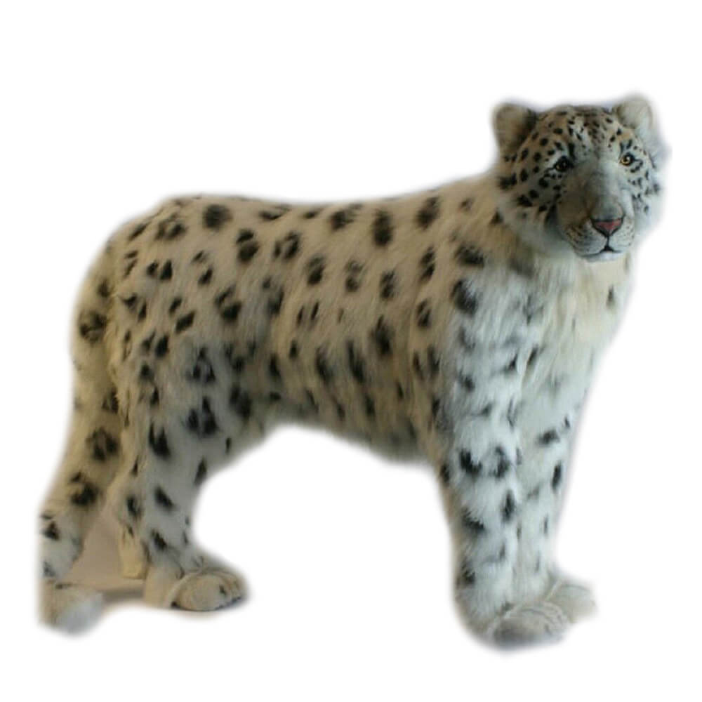 Hansa Standing Snow Leopard (122cm L)