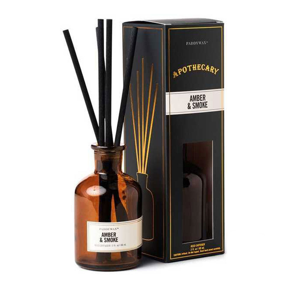 Apothecaire barnsteenglas diffuser 3oz