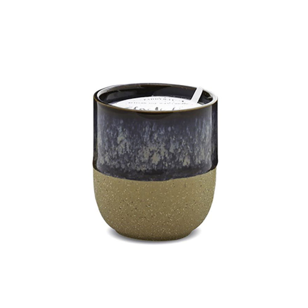 Kin Black Fig & Rose Candle em cerâmica (preto)