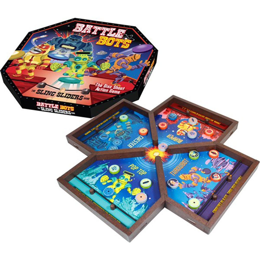 Bumper Bots The Sling Sliders Board Game