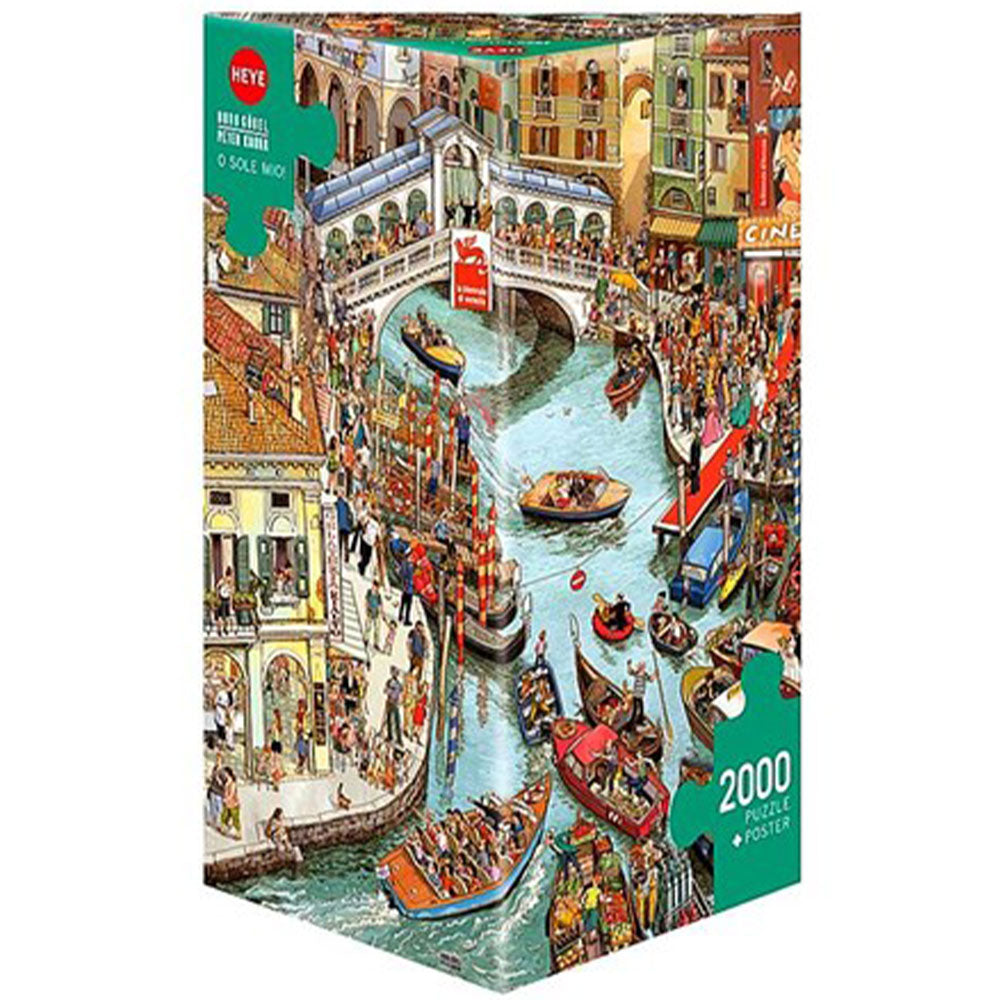 Heye gobel driehoekige puzzel puzzel 2000pcs