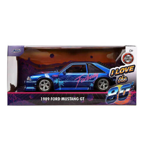 I Love The 80's 1989 Ford Mustang GT 1:24 Scale