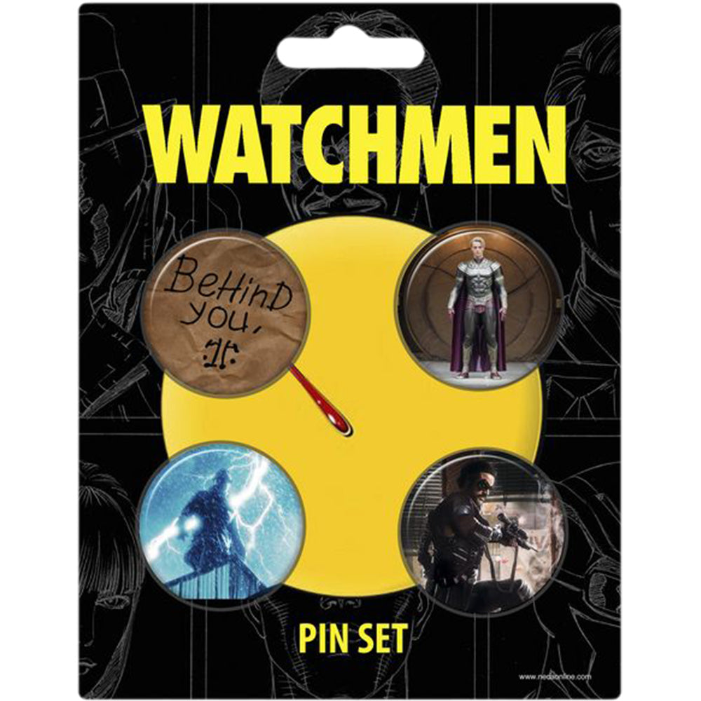 Watchmen Pin Set of 4