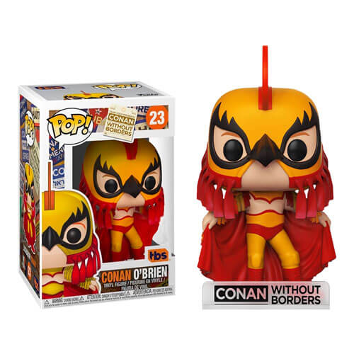 Conan O'Brien Conan Luchador US Exclusive Pop! Vinyl