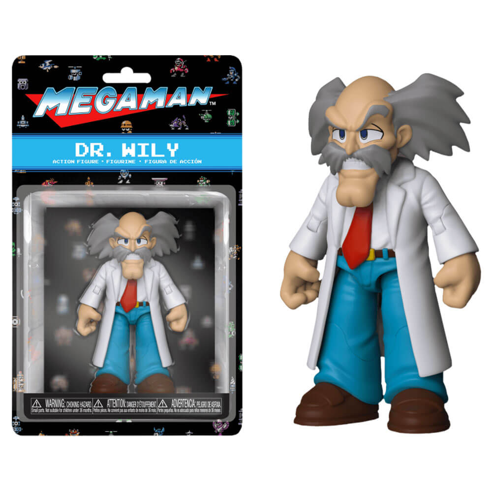 Mega Man Dr Wily Action Figure