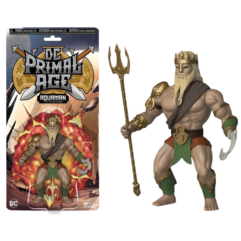 DC Primal Age Aquaman Savage World Figure