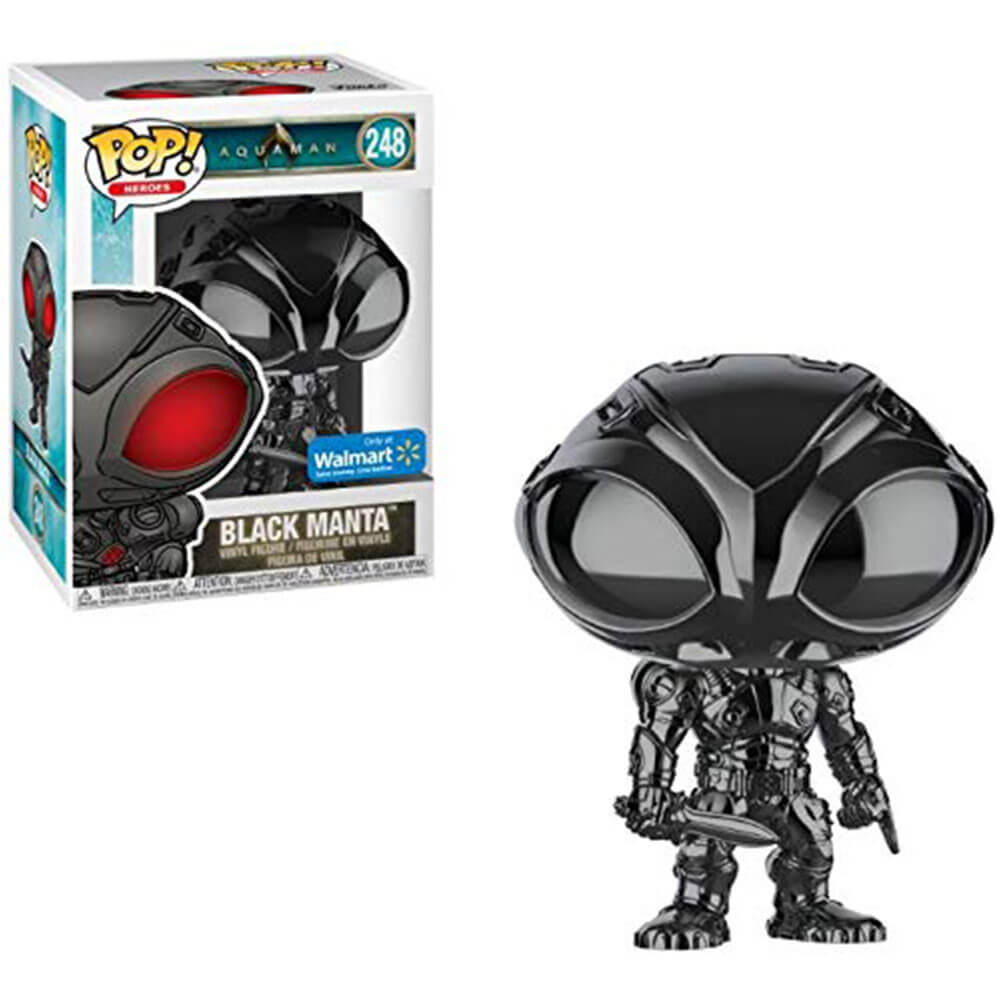 Aquaman Black Manta Chrome US Exclusive Pop! Vinyl