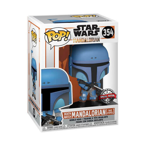 Star Wars The Mandalorian Death Watch Metallic US Ex. Pop