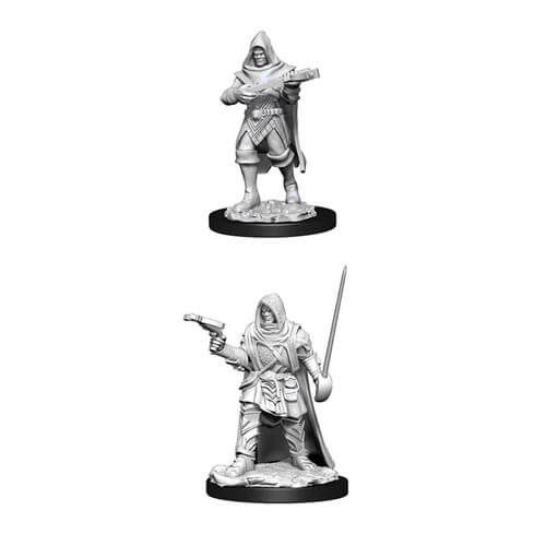 Pathfinder Deep Cuts Unpainted Miniatures Human Rogue Male